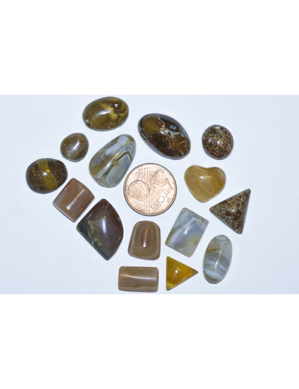 Agate 38.09 gram lot