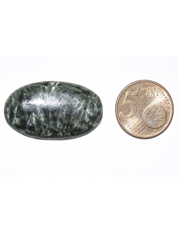 Seraphinite - oval