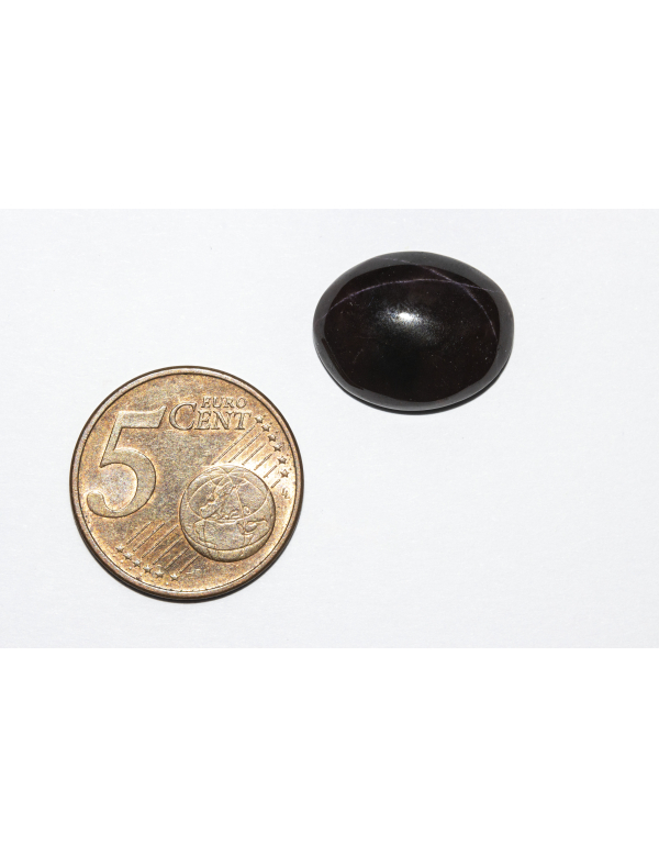 Star-Garnet - oval